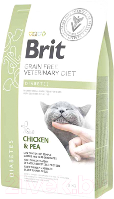 

Корм для кошек Brit, VD Cat Grain Free Diabetes / 528523