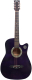 Акустическая гитара Jervis JG-38C/VTS (фиолетовый) - 