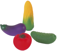 Набор игрушечных продуктов Огонек Набор овощей Мини / С-1374 - 
