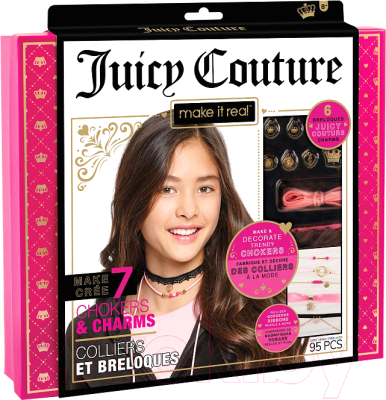 

Набор для создания украшений Juicy Couture, Чокеры и шармы / 36835