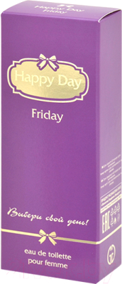 Туалетная вода Positive Parfum Happy Day Friday (55мл)