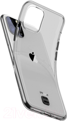 Чехол-накладка Baseus Transparent Key для iPhone 11 Pro (черный)