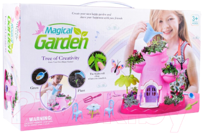Набор для выращивания растений Qunxing Toys Волшебный сад / BK1805