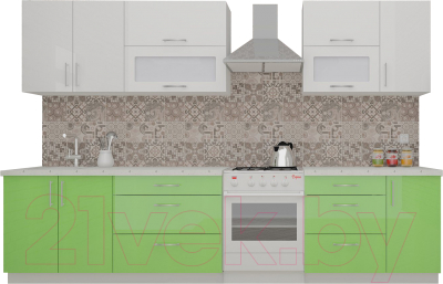 

Готовая кухня ВерсоМебель, ВерсоЛайн 4-2.6