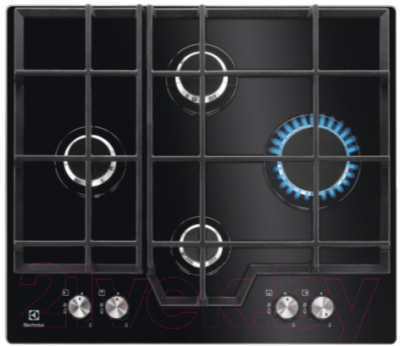 

Газовая варочная панель Electrolux, GME263NK