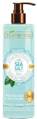 Гель для душа Bielenda Stress Relief Naturals Sea Salt 2 в 1 (410г)