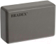 Блок для йоги Bradex SF 0407 (серый) - 