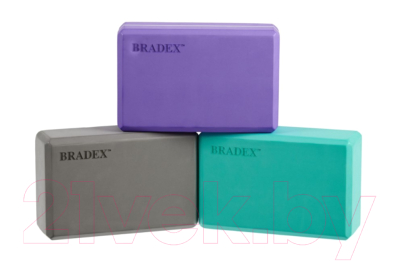 Блок для йоги Bradex SF 0408 (бирюзовый)