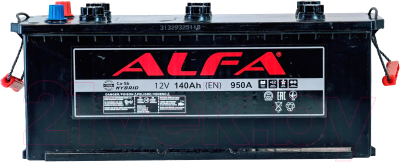Автомобильный аккумулятор ALFA battery Евро L (140 А/ч)