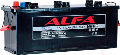 Автомобильный аккумулятор ALFA battery Евро L (140 А/ч)