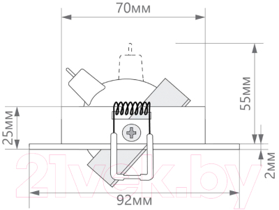 Точечный светильник Feron DL2801 / 32638