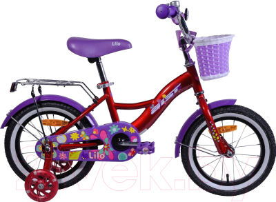 Детский велосипед AIST Lilo 2020 (14, красный)