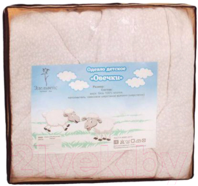 Одеяло для малышей Fun Ecotex Овечки / FE 23025 (для девочки)