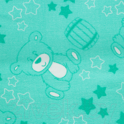 Одеяло для малышей Fun Ecotex Мишки / FE 23201 (мятный)