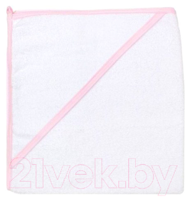 Полотенце с капюшоном Fun Ecotex FE 28050 (розовый)
