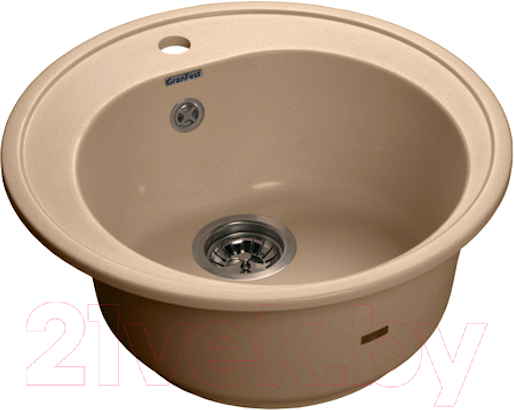 Мойка кухонная GranFest Rondo GF-R510 (топаз)