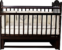 Детская кроватка Incanto Sofi (маятник, венге) - 