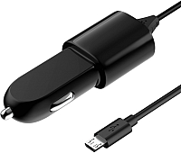 

Зарядное устройство автомобильное Olmio, microUSB 1.2A / 038869