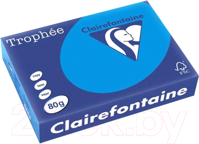 

Бумага Trophee, Синий, A4 80г/м 100л / 4111C