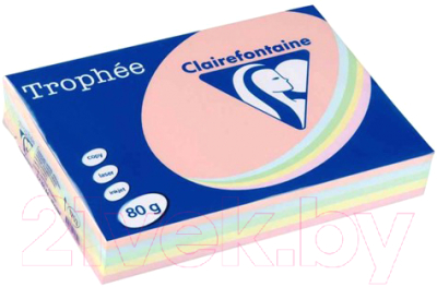 Бумага Trophee A4 80г/м 500л / 1703C (mix пастель)