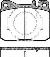 Тормозные колодки Stellox 021040SX - 