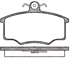 

Тормозные колодки Stellox, 057020SX