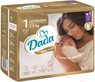 Подгузники детские Dada Extra Care Newborn 1 (23шт)