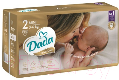 

Подгузники детские Dada, Extra Care Mini 2