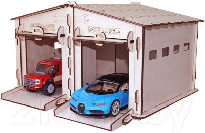 

Сборная игрушка Paremo, Я конструктор. Гараж-тандем / PRT720-01