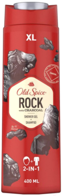 Гель для душа Old Spice Rock with Charcoal 2 в 1 (400мл)