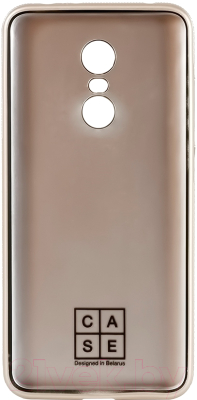 Чехол-накладка CASE Deep Matte v.2 для Redmi Note 4X (золото)