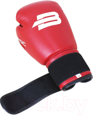 Боксерские перчатки BoyBo Basic (10oz, красный)