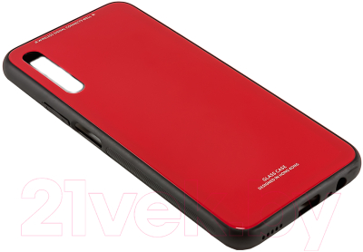 Чехол-накладка CASE Glassy для Honor 9X / 9X Pro (красный)