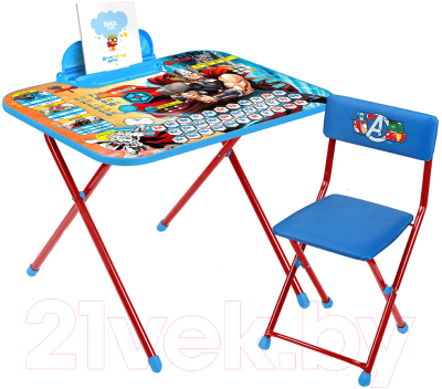 Комплект мебели с детским столом Ника Д5А Disney 5. Мстители-Тор