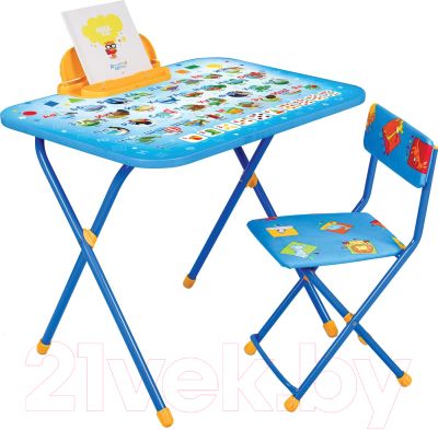 Комплект мебели с детским столом Ника NK-75/1 Азбука
