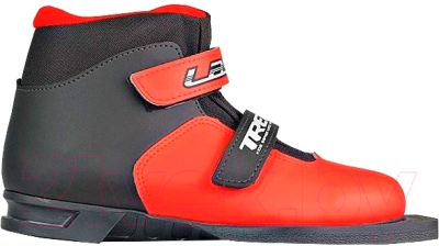 Ботинки для беговых лыж TREK Laser (красный/черный, р-р 35)