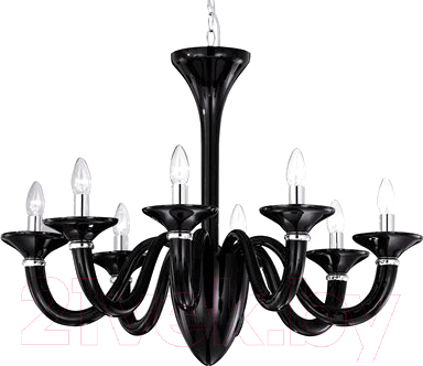 Люстра Ideal Lux White Lady SP8 Nero / 20518
