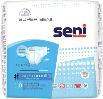 Подгузники для взрослых Seni Super Air Extra Small (10шт)