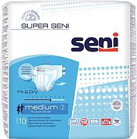 Подгузники для взрослых Seni Super Air Medium (10шт) - 
