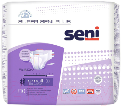 Подгузники для взрослых Seni Super Plus Small (10шт)