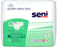 Подгузники для взрослых Seni Super Trio Medium (10шт) - 