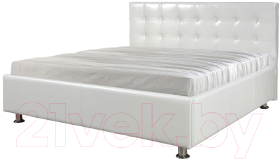 Двуспальная кровать Мебель-Парк Софи-2 200x160 (белый)