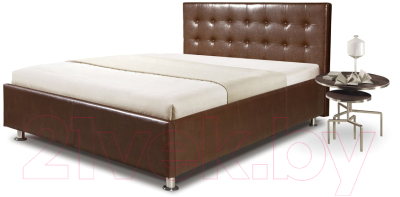 Двуспальная кровать Мебель-Парк Софи-2 200x160 (коричневый)