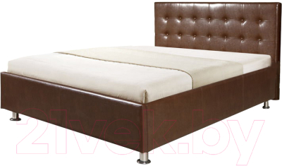 Двуспальная кровать Мебель-Парк Софи-2 200x160 (коричневый)