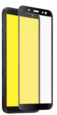 Защитное стекло для телефона CASE Full Glue для Galaxy J6 (черный)