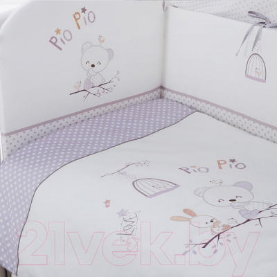 Комплект постельный для малышей Incanto Pio Pio (7 предметов)