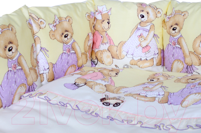 Комплект постельный для малышей Incanto В ожидании праздника (6 предметов)
