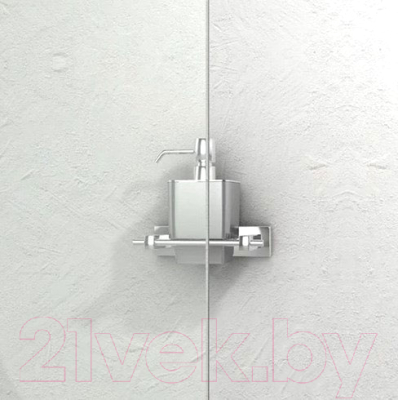 Стеклянная шторка для ванны New Trendy P-0046 (100x150)