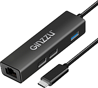 USB-хаб Ginzzu GR-762UB - 