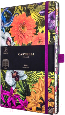 

Записная книжка CASTELLI, Eden Orchid / 0QC6BI-003